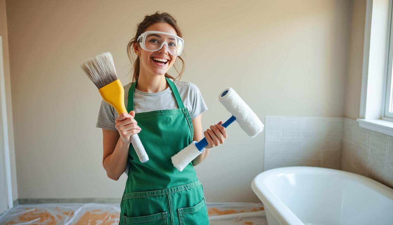 découvrez toutes les étapes pour repeindre votre baignoire facilement : matériaux nécessaires, préparation, application de la peinture et astuces pour un résultat durable.