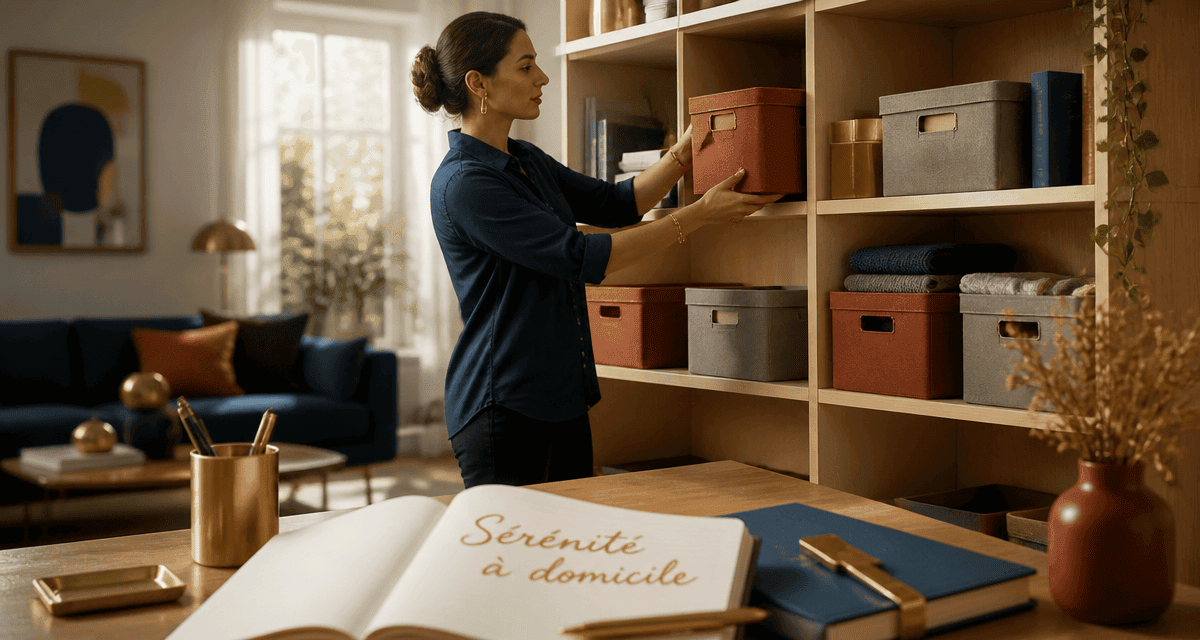 aide rangement maison professionnelle salon