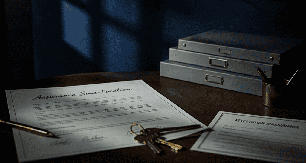 assurance habitation sous location contrat et clés