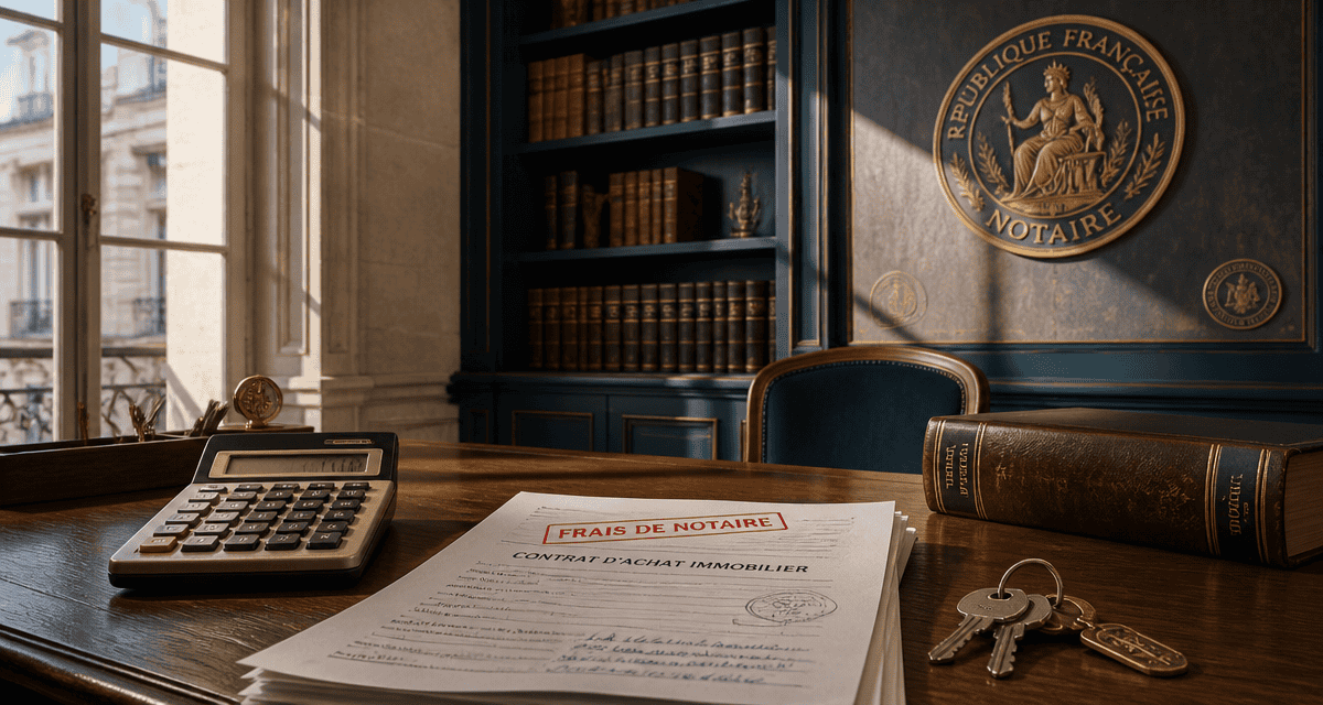 comment faire baisser les frais de notaire bureau notaire