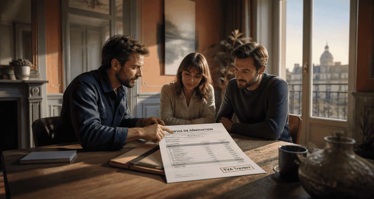 comment savoir si tva à 10 ou 20 travaux, artisan et devis