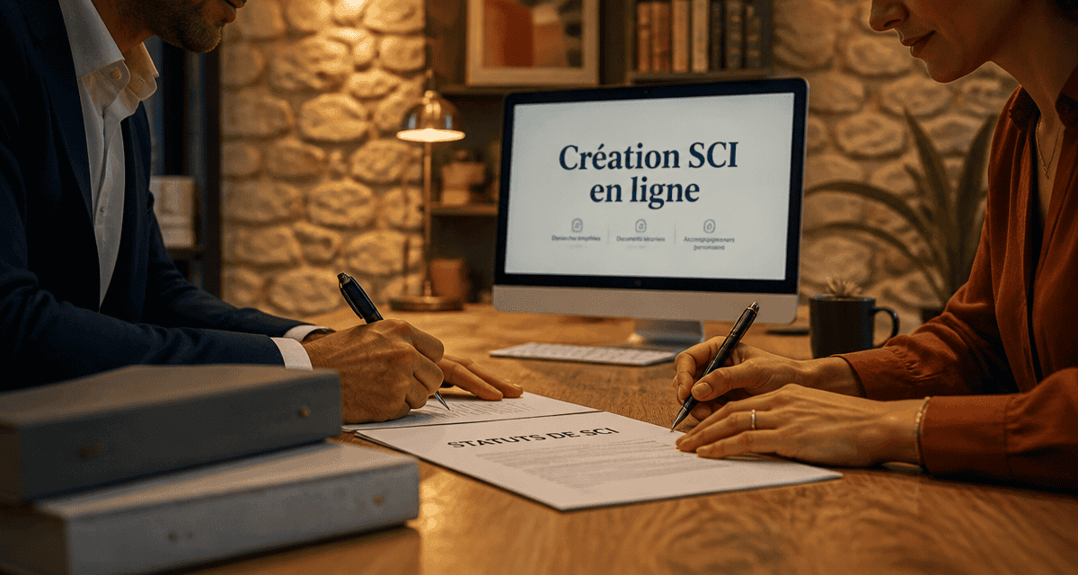 création sci en ligne signature statuts