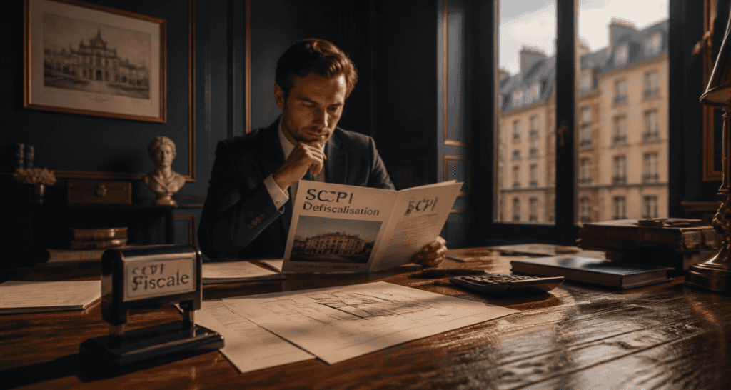 defiscalisation scpi professionnel analyse dossier