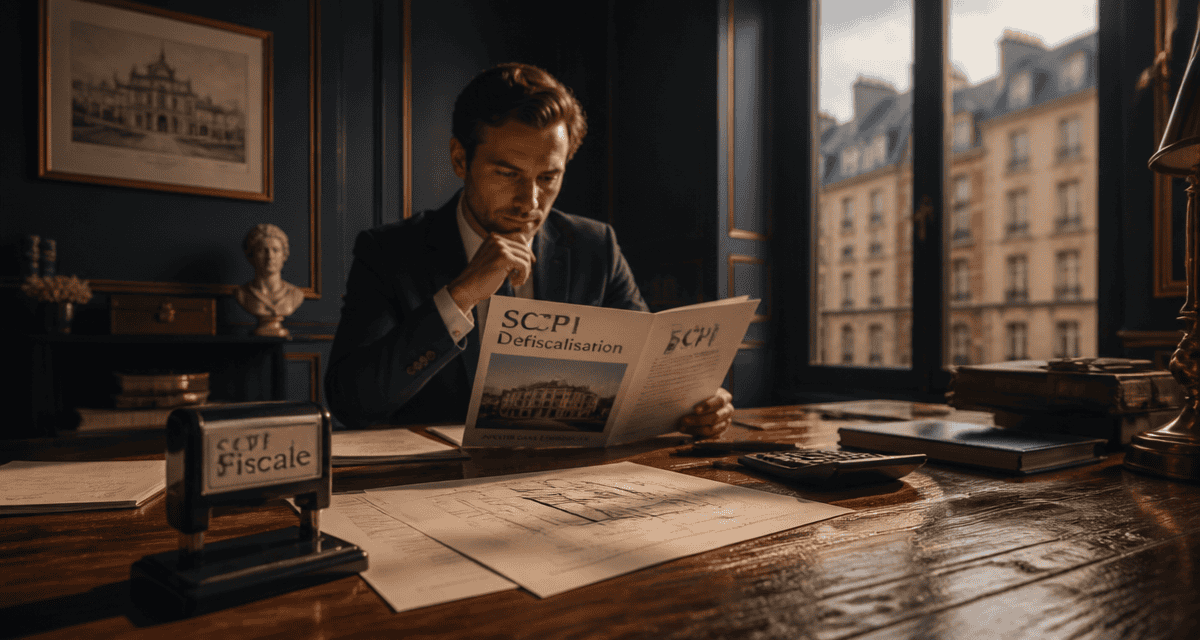 defiscalisation scpi professionnel analyse dossier