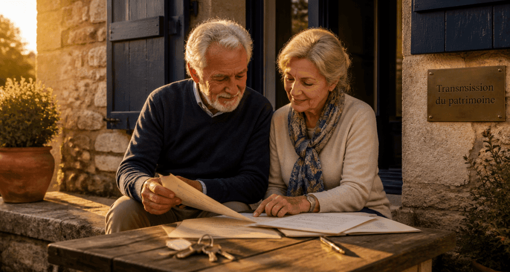 donation nu propriété après 70 ans couple seniors documents