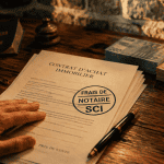 frais de notaire pour une sci table contrat