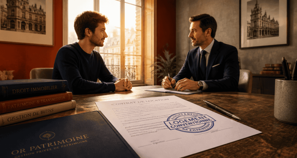 logement conventionné ou non signature contrat