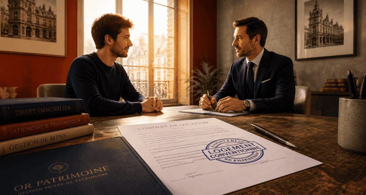 logement conventionné ou non signature contrat