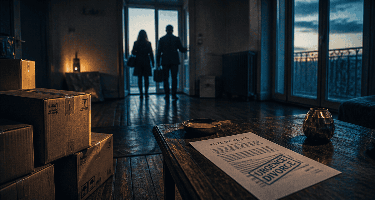 maison à vendre cause divorce urgent salon vide