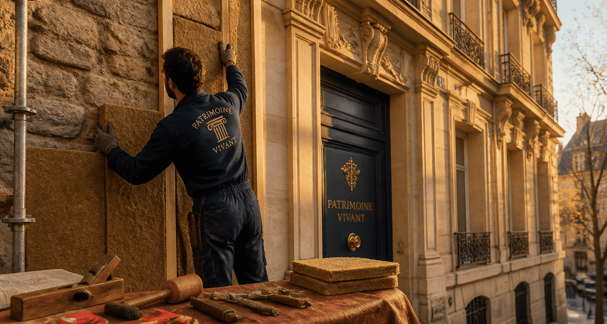 réhabilitation de bâtiments anciens Paris artisan isolant façade
