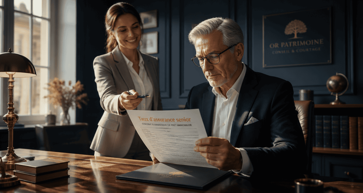 taux assurance prêt immobilier après 65 ans contrat groupe