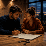vente locative couple contrat table