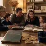 epargne moyenne en france famille autour table