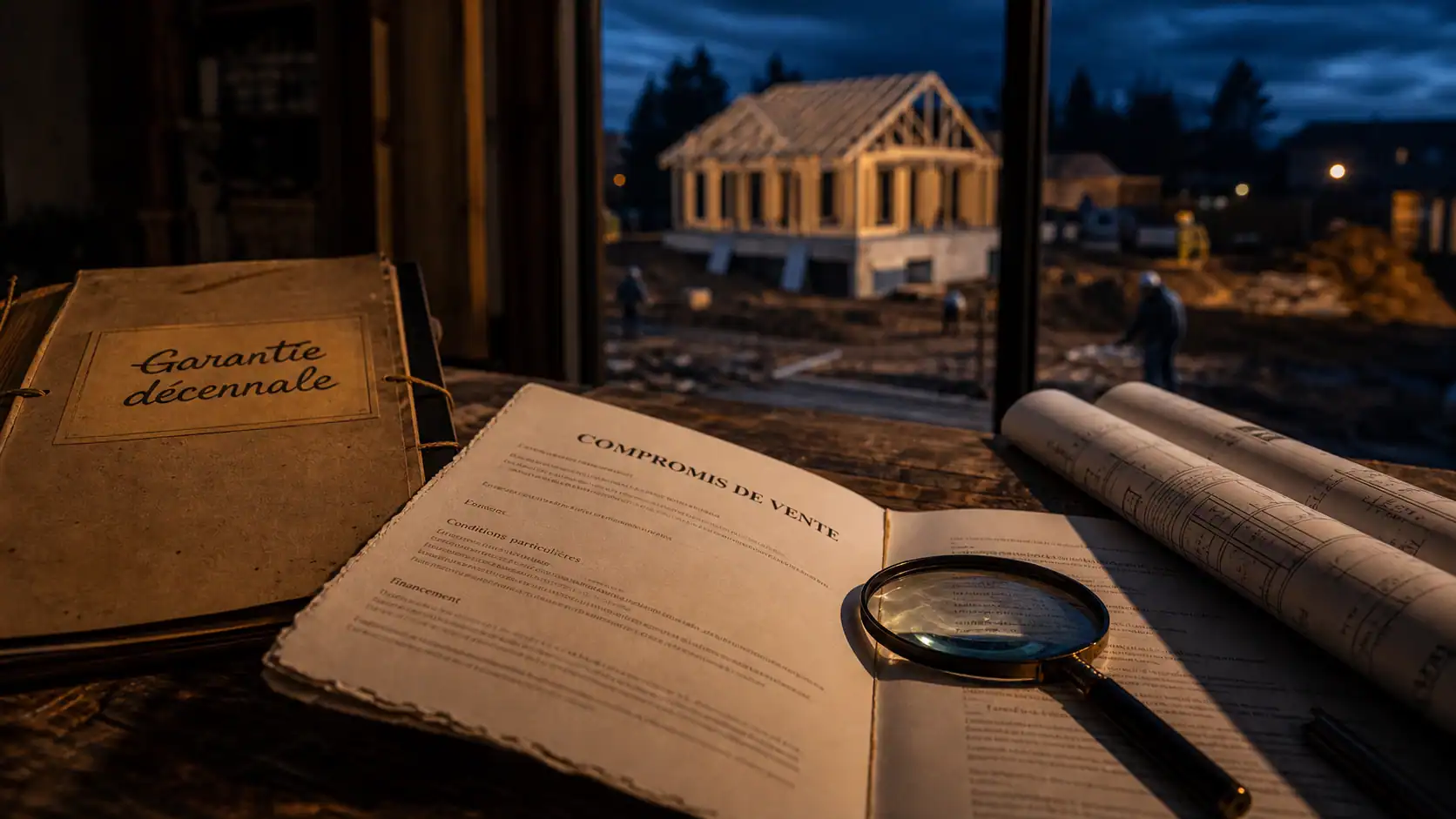 Acheter une maison construite par un particulier : dossier garantie décennale, compromis et plans