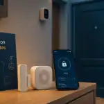 Alarme maison qiara installée en 15 minutes, sirène et détecteurs