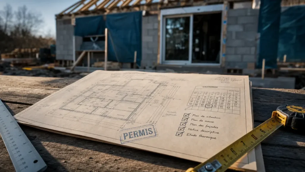 Délai de construction d’une maison : 8 à 18 mois, et les étapes qui font varier le calendrier