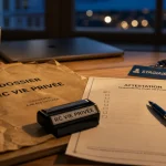 Assurance civile sans habitation : attestation RC vie privée sur papier
