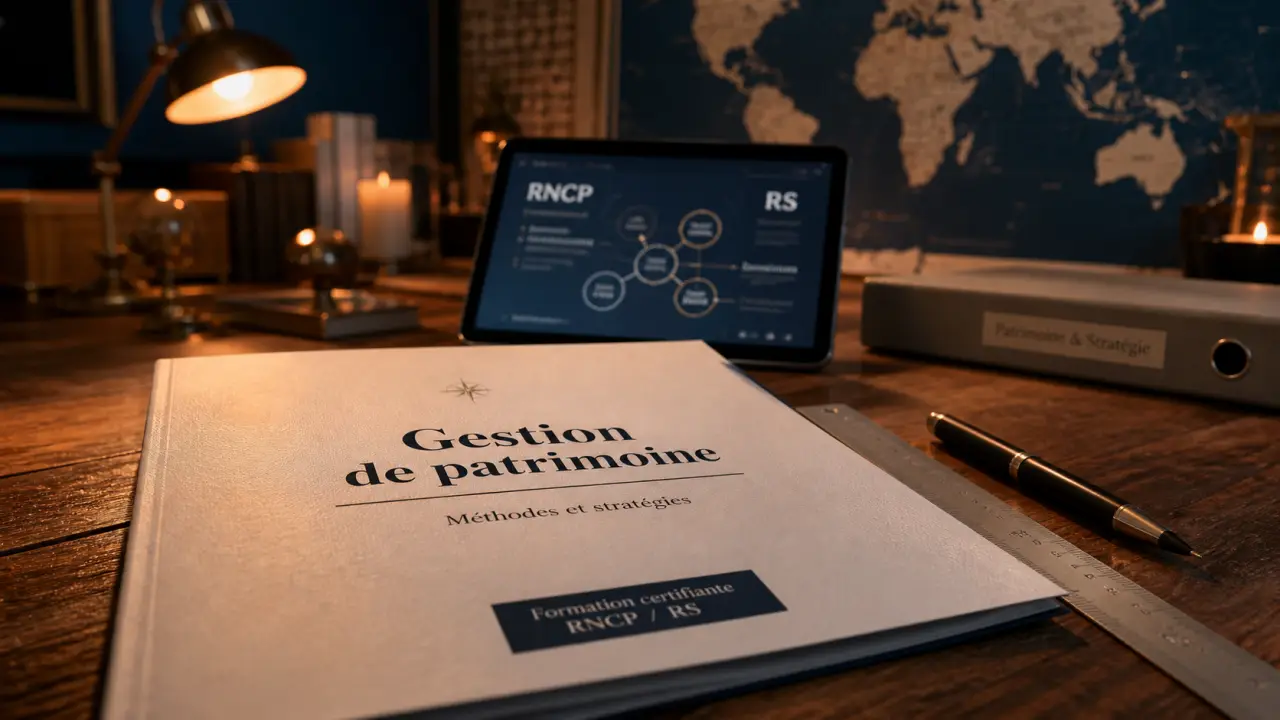 Aurep gestion de patrimoine : dossier RNCP et formation