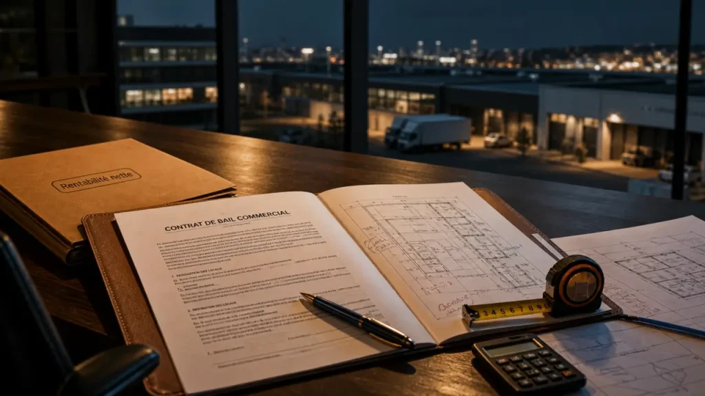 Investissement immobilier d’entreprise : rendement supérieur, bail 3/6/9 et vacance à anticiper
