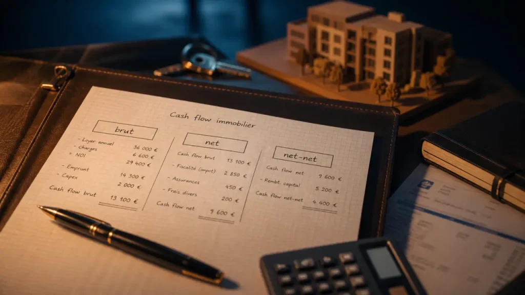 Cash flow locatif : charges, fiscalité et seuil d’autofinancement