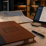 La boutique du patrimoine gestion : gestion locative en Gironde, bureau et dossier.