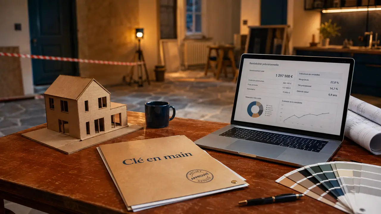 Investissement immobilier clé en main : rentabilité et marge à vérifier