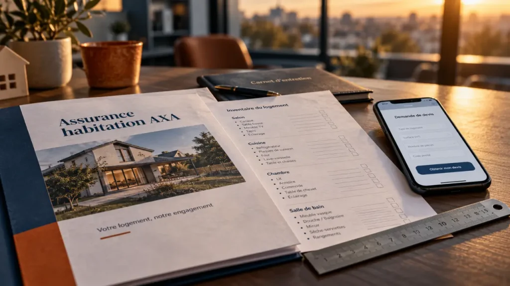 Assurance habitation AXA : vérifiez ces garanties avant de souscrire