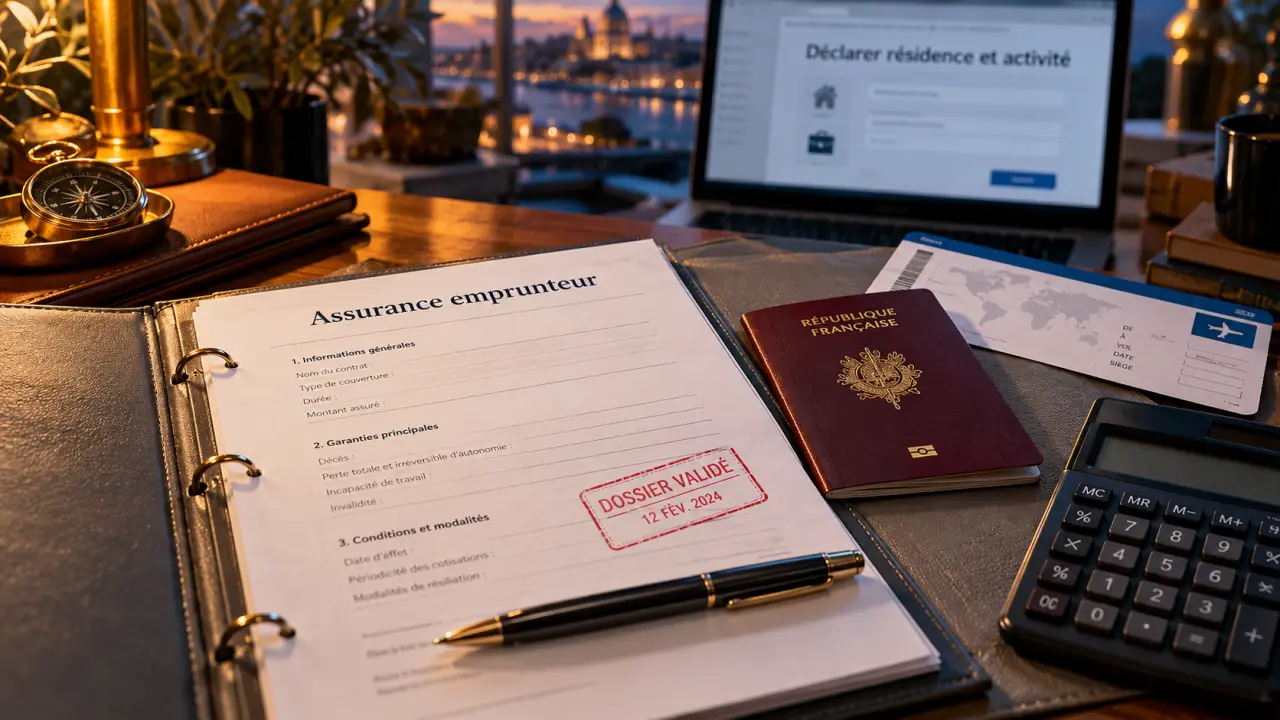 Assurance emprunteur expatrié : dossier et passeport pour être couvert à l’étranger