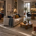 Décorer un petit appartement : 70 cm de circulation pour plus de confort